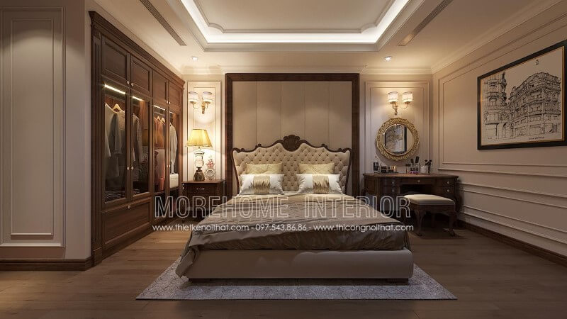 Giường ngủ gỗ óc chó Giường ngủ gỗ óc chó