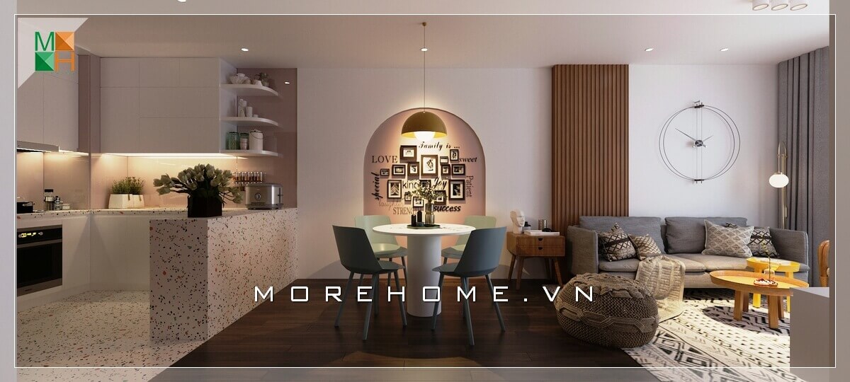 Tham khảo thiết kế nội thất căn hộ độc đáo theo xu hướng