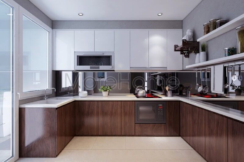 Đá ốp bếp nhân tạo cao cấp mang đến một không gian nhà bếp đầy độc đáo và mới lạ